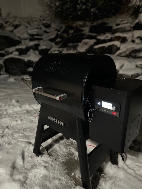 Traeger smoker